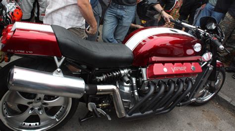 Home-Built Dodge Viper Motorcycle = Impossible Win