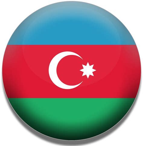 Azeri Flag Button by Xumarov on DeviantArt