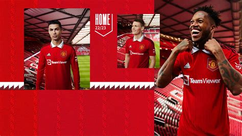 Man Utd and adidas launch new home kit for 2022/23 season | Manchester ...