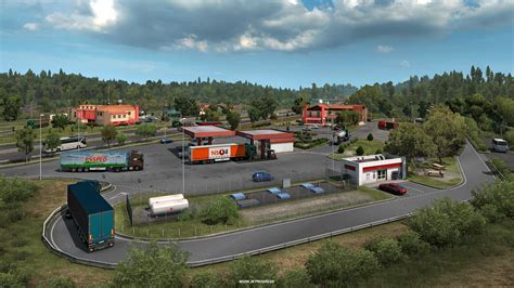 SCS Software's blog: Iberia: Truck Stops & Gas Stations