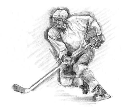 Hockey Net Sketch at PaintingValley.com | Explore collection of Hockey Net Sketch