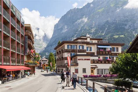 Grindelwald - Switzerland. Jungfrau, Panorama. Editorial Stock Photo - Image of swiss ...