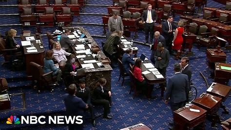 Senate vote on bipartisan border and national security bill fails - YouTube