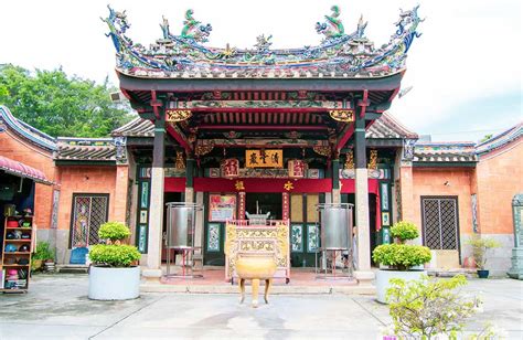 Snake Temple Penang. Slangentempel in het zuiden van het eiland.