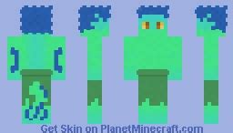 Luca (Sea Monster) Minecraft Skin