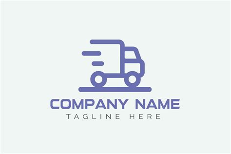 Delivery Truck logo concept for innovation nice vector illustration 23812131 Vector Art at Vecteezy