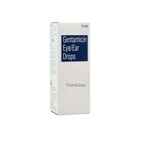 Gentamicin Eye/ear Drops 5ml | Online Pharmacy in Sri Lanka | Carelink.lk