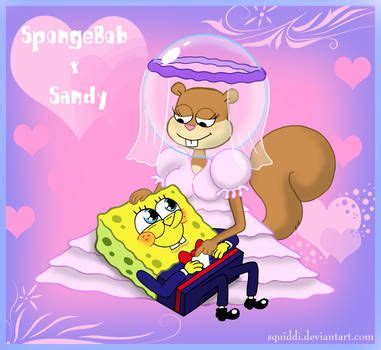 Spandy Marriage by StePandy | Spongebob and sandy, Spongebob, Spongebob ...