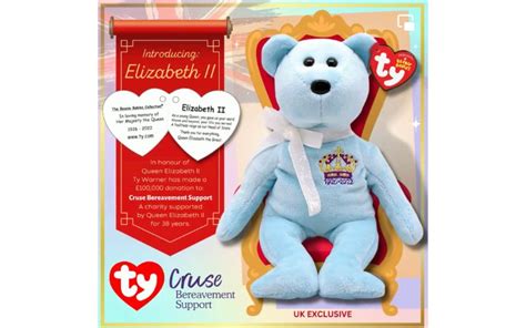 Queen Elizabeth II Beanie Baby - The Magical Gift Boutique