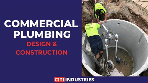 COMMERCIAL PLUMBING DESIGN, SUPPLY & CONSTRUCTION - YouTube