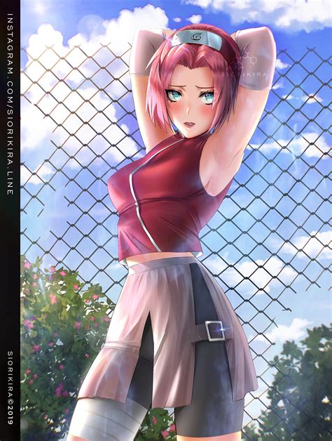 ArtStation - Sakura Haruno from anime Naruto!