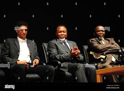 JOHANNESBURG, SOUTH AFRICA: Deputy president Kgalema Motlanthe, author ...