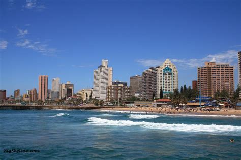 Durban, South Africa city skyline pic