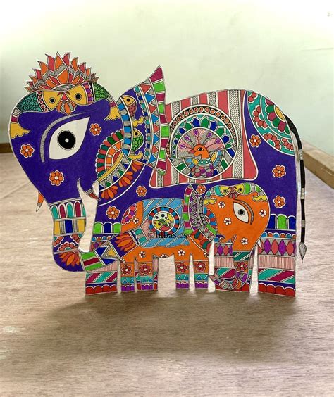 Madhubani elephant