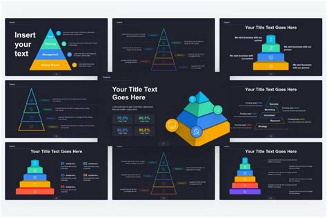 Pyramid Chart Infographic PowerPoint Template – MasterBundles