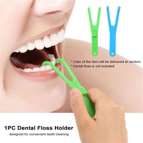 1 pcs Dental Floss Holders Flosser Handles Makes Flossing Easy Tool Plastic B0Y4 | eBay