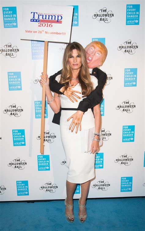 This Celebrity's Melania Trump Halloween Costume Is Scarily Good