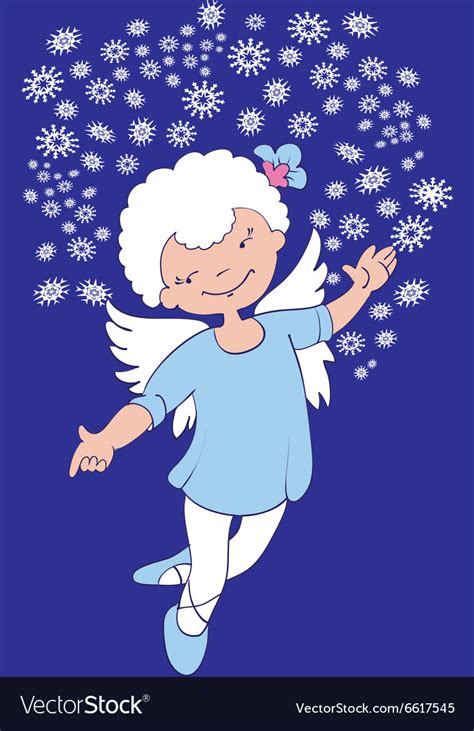 Christmas Angel Royalty Free Vector Image - VectorStock