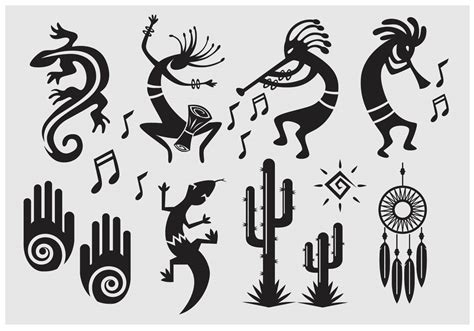 Kokopelli Vector Symbol - Download Free Vector Art, Stock Graphics & Images