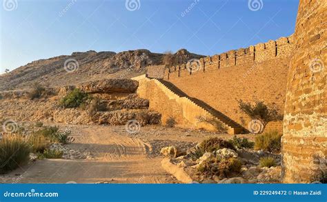 Fort Rani Kot Miri Kot Wall of Sindh Stock Photo - Image of countryside, monument: 229249472