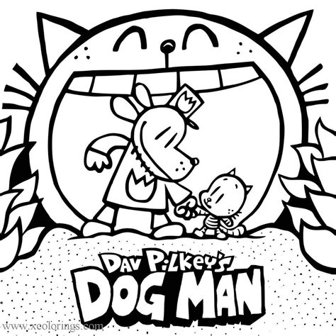 Dogman Coloring Pages for Kids | Free coloring pages, Pokemon coloring ...