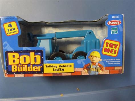 Playskool NEW 2002 Bob The Builder Talking LOFTY Vehicle w/ Sound See ...