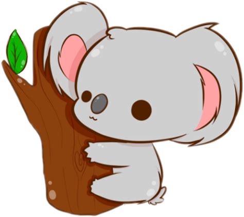 Download Chibi Animal Koala Cute Kawaii - Kawaii Koala Drawing Clipart (#3983593) - PinClipart