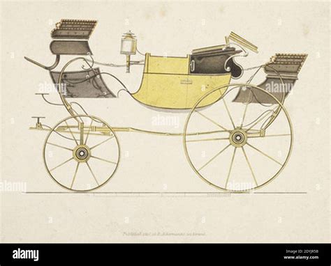 Landaulette carriage 1816 Stock Photo - Alamy