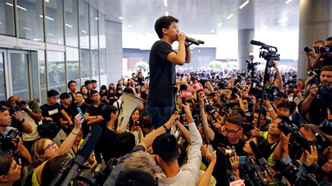 Hong Kong Activist Joshua Wong Is Freed, Says He Will Join Mass ...