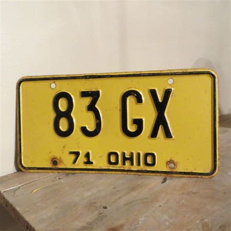 71 Best images about License Plates of Ohio on Pinterest | Antiques, Automobile and Vintage