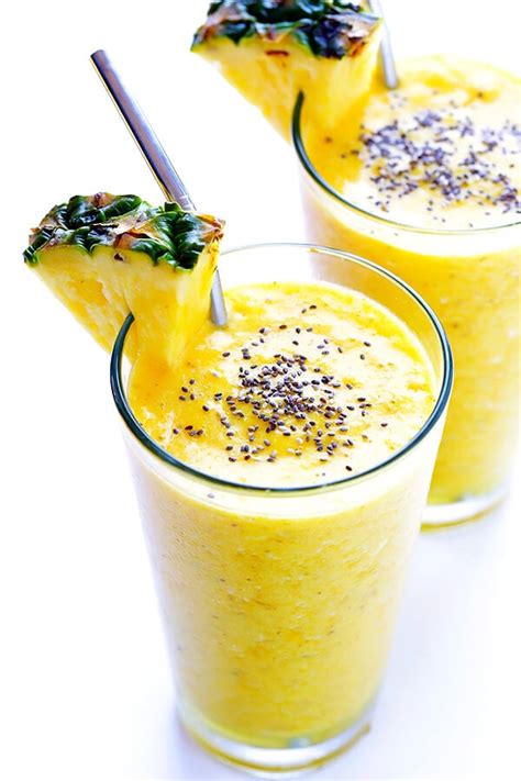 Feel-Good Pineapple Smoothie | Gimme Some Oven