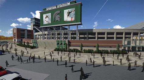 Michigan State to build new addition to south end of Spartan Stadium ...