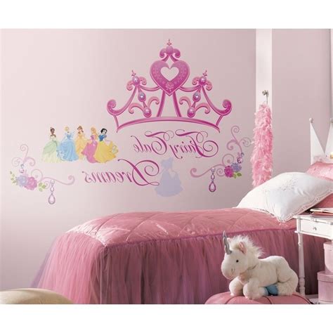 2024 Best of 3d Princess Crown Wall Art Decor