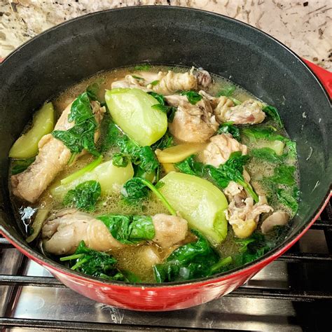 Chicken Tinola - What's Barb Cooking