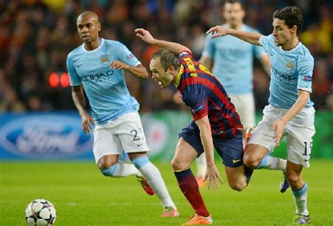 Barcelona Stars : Photos of Barcelona players (Man City vs Barcelona 0-2 )