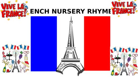 FRENCH NURSERY RHYMES | Teaching Resources