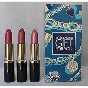 Amazon.com : Estee Lauder 3pc. Lipstick Set : Beauty