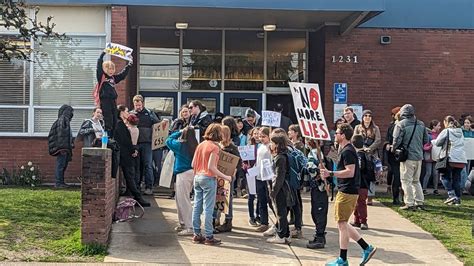 Portland Public Schools students walk out to protest school merger