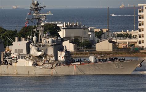 7 U.S. Sailors Unaccounted for After Navy Destroyer Collides With Ship Off Japan - NBC News