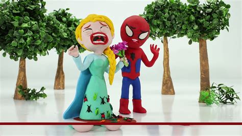 Impresión camisa Tentación spiderman y elsa plastilina Miniatura Rústico oscuridad