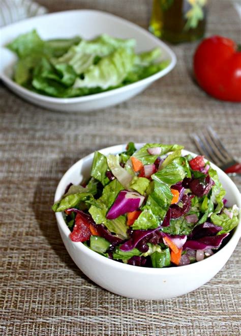 Garden Chopped Salad - Simple And Savory