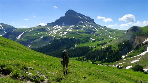 Hiking towards Uncompahgre Peak : Uncompahgre Wilderness, Colorado ...