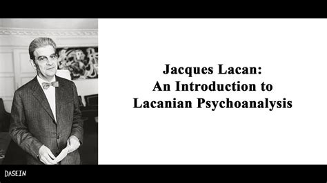 Jacques Lacan: An Introduction to Lacanian Psychoanalysis - YouTube