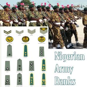 Nigerian Army Ranks and Salary Structure – Top Nigerian Jobs