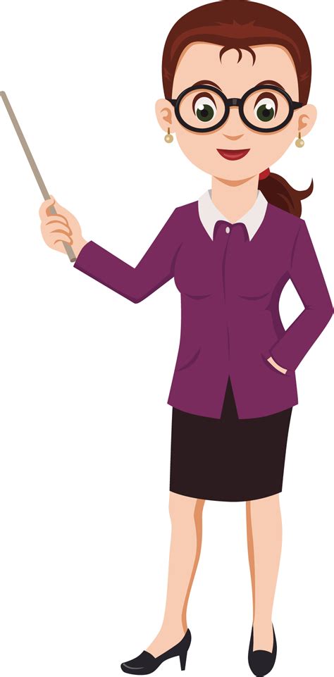 Clipart teacher female, Clipart teacher female Transparent FREE for ...