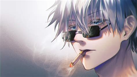 Satoru Gojo Sunglasses Jujutsu Kaisen K Pc Hd Wallpaper | Sexiz Pix