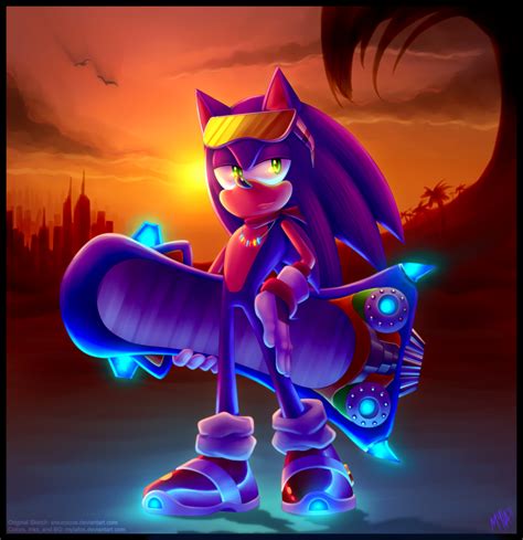 Sonic Riders~ Sonic at dawn - Sonic the Hedgehog Fan Art (27028169) - Fanpop
