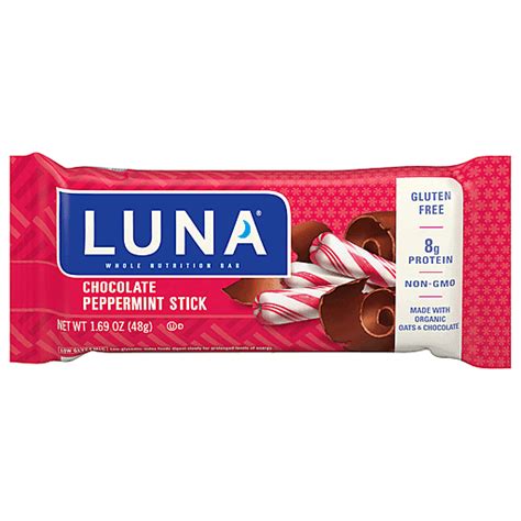 Luna Nutrition Bar, Whole, Chocolate Peppermint Stick 1.69 Oz | Snacks, Chips & Dips | Barney's ...