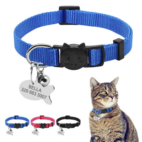 Collier pour chat anti-étranglement personnalisé - PetandSmile