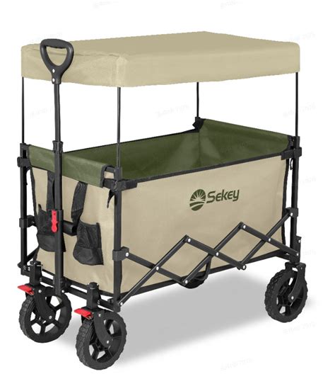 Sekey Collapsible Garden Carts with Canopy | Wayfair